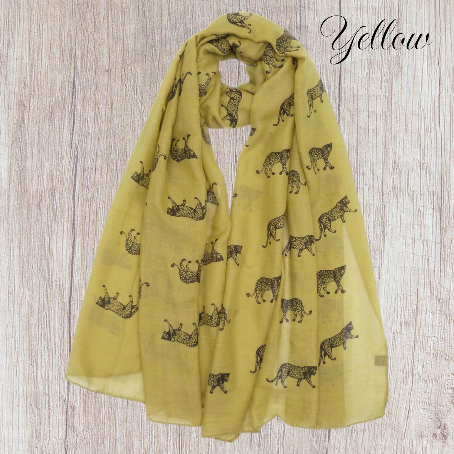 Leopard Print Scarf: All Seasons Shawl Wrap Comes with a gift bag