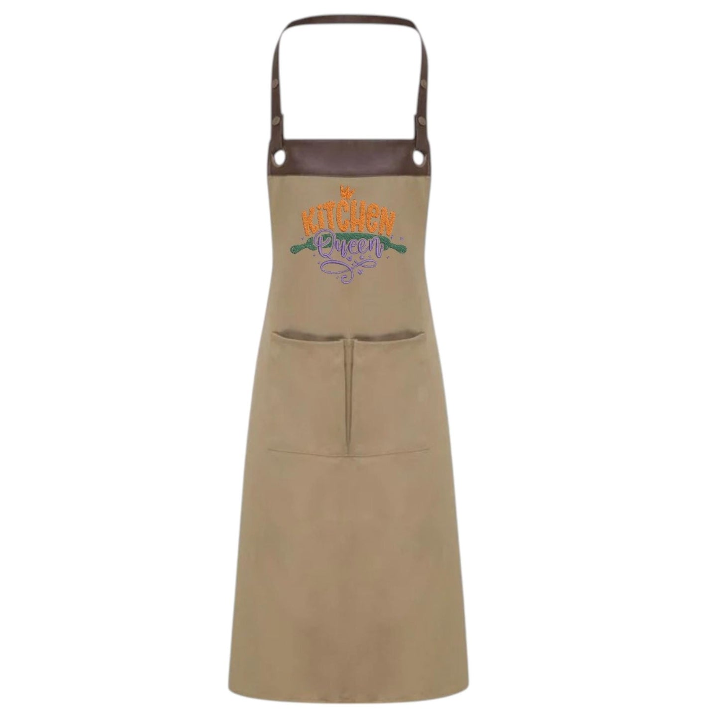Embroidered Personalized Apron for Cooking Lovers| Personalized Gifts for Birthdays, Christmas| Chef Aprons for Men and Women