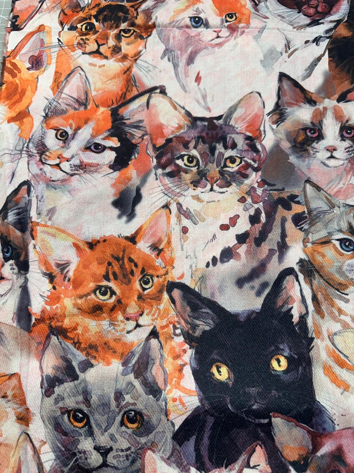Cat Print Scarf Cashmere Feel Shawl Wrap for Cat Lovers Comes with a gift bag