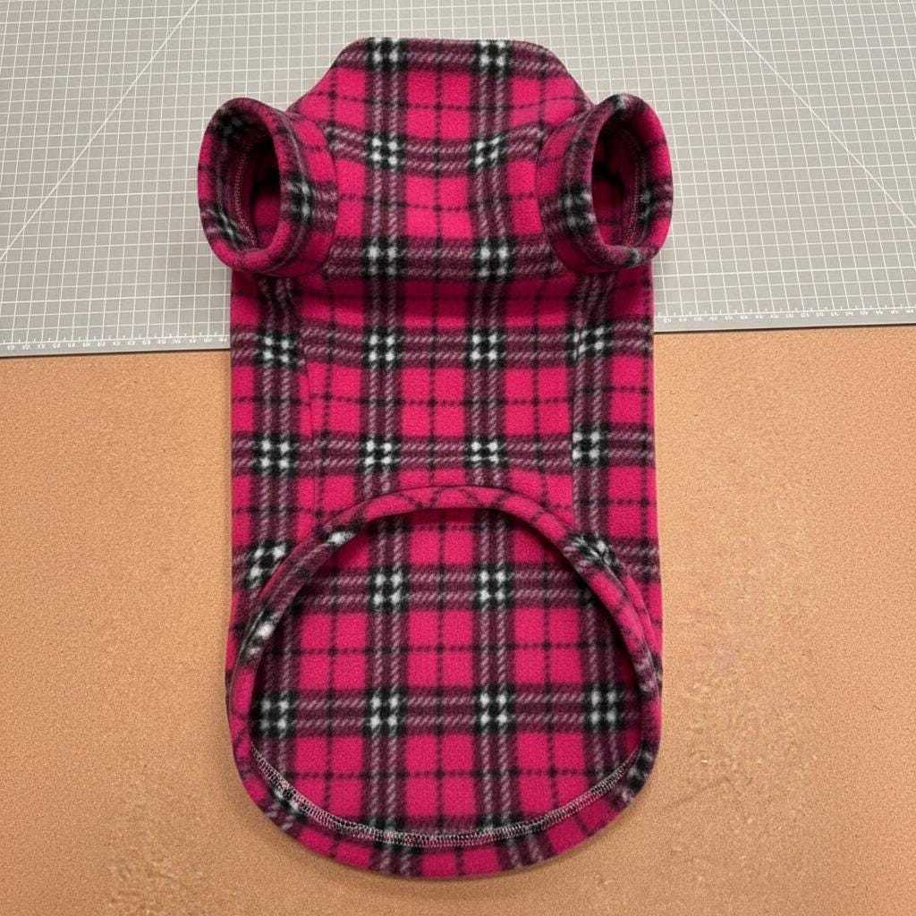 Sausage Dog Fleece Sweater | Dachshund Jumper | Warm Dog Coat | Soft Winter Pet Clothing | Small Dog Pullover
