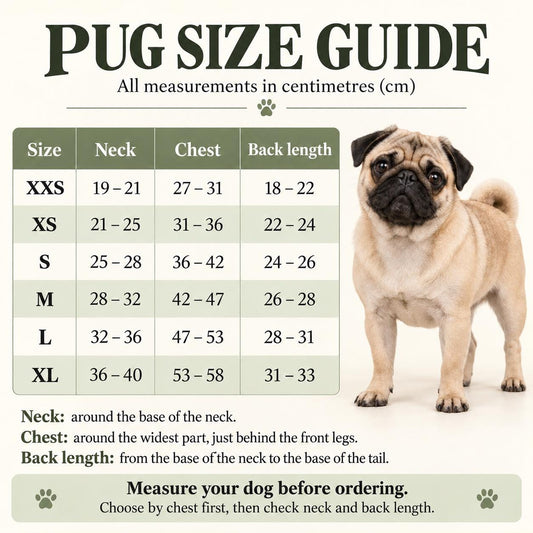 Dog Fleece Vest with Pom Pom Trim | Cosy Winter Dog Sweater for Pugs, Frenchie's Warm Dog Jumper