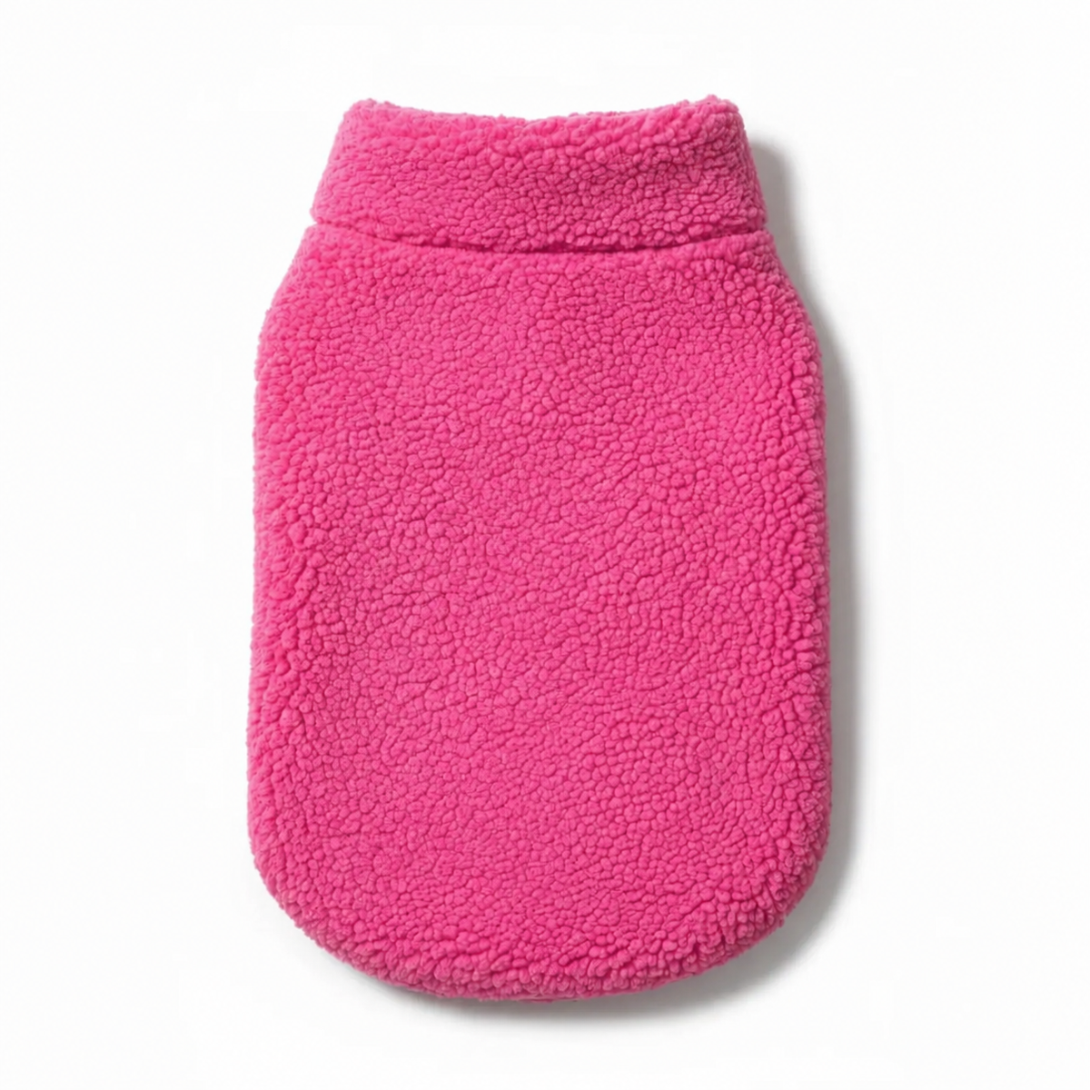 Fluffy Fleece Dog Vest, Cosy Winter Puppy Coat, Velcro Fastening (XS-L)