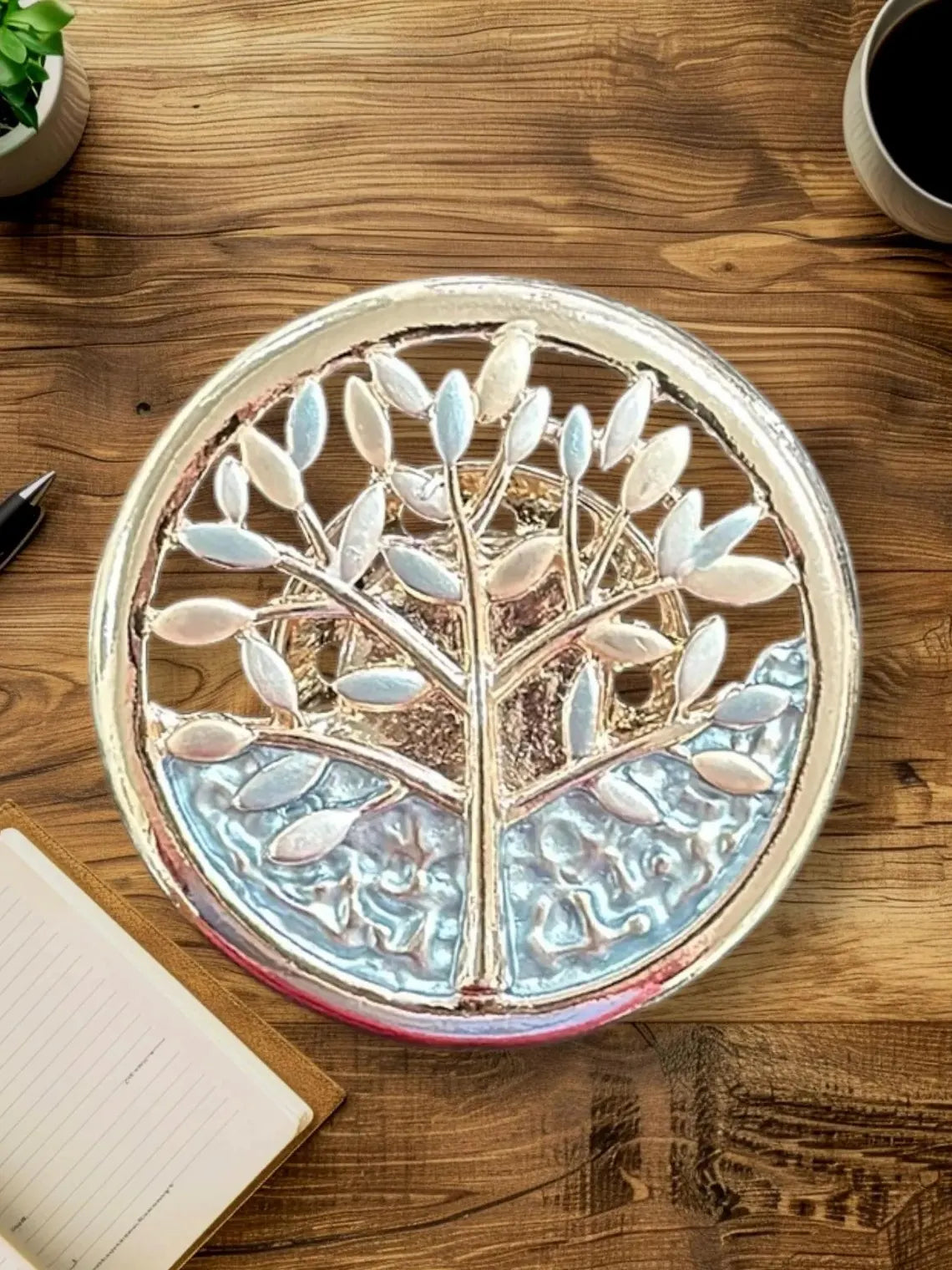 Tree of Life Magnetic Brooch Clip: Nickel & Lead-Free