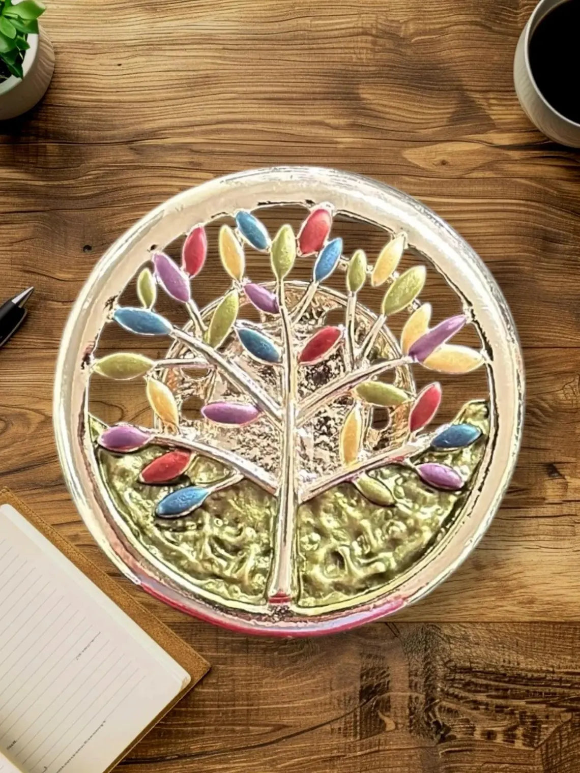 Tree of Life Magnetic Brooch Clip: Nickel & Lead-Free