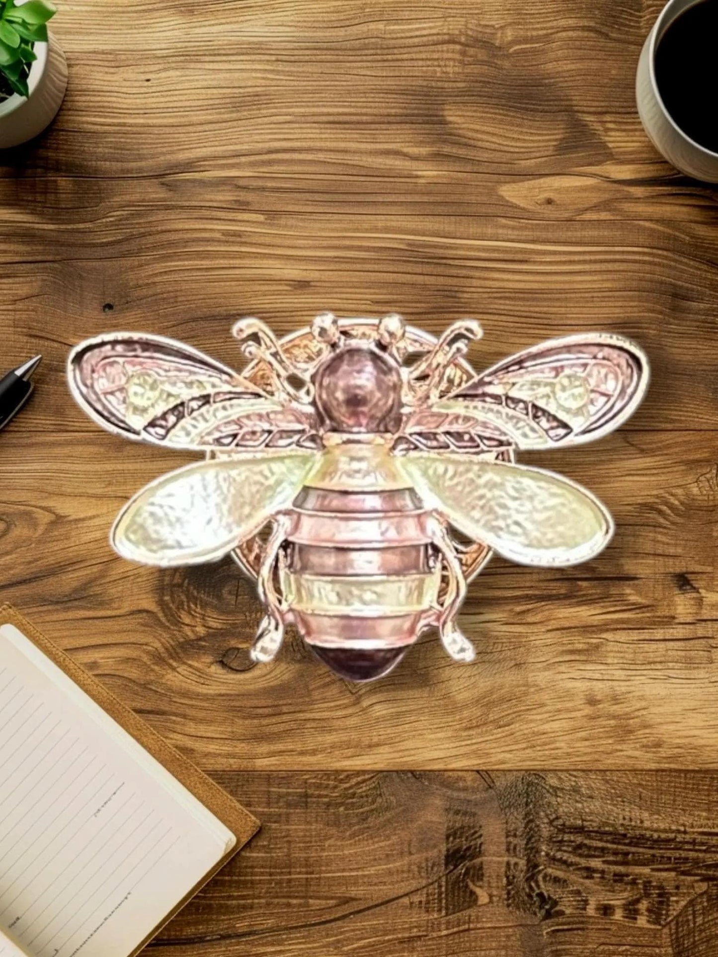 Bee Magnetic Brooch Nickel & Lead-Free Accessory