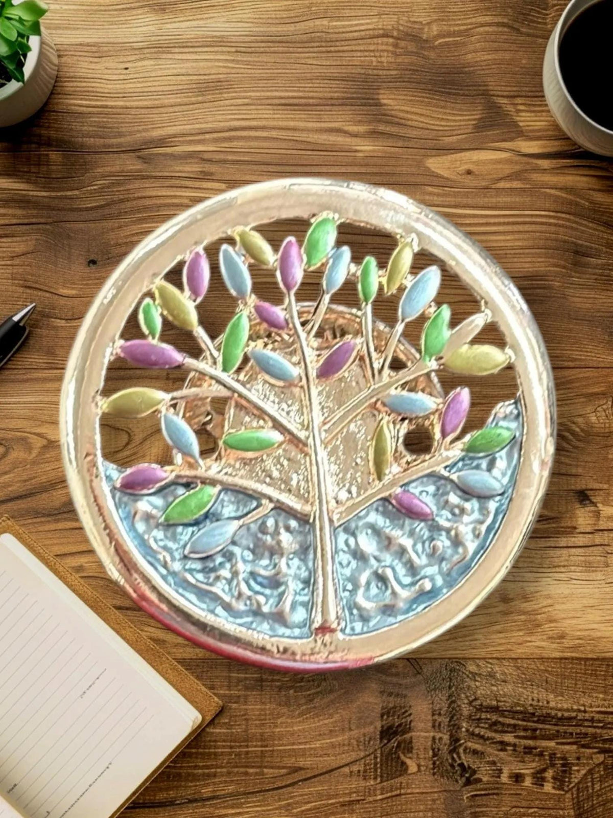 Tree of Life Magnetic Brooch Clip: Nickel & Lead-Free