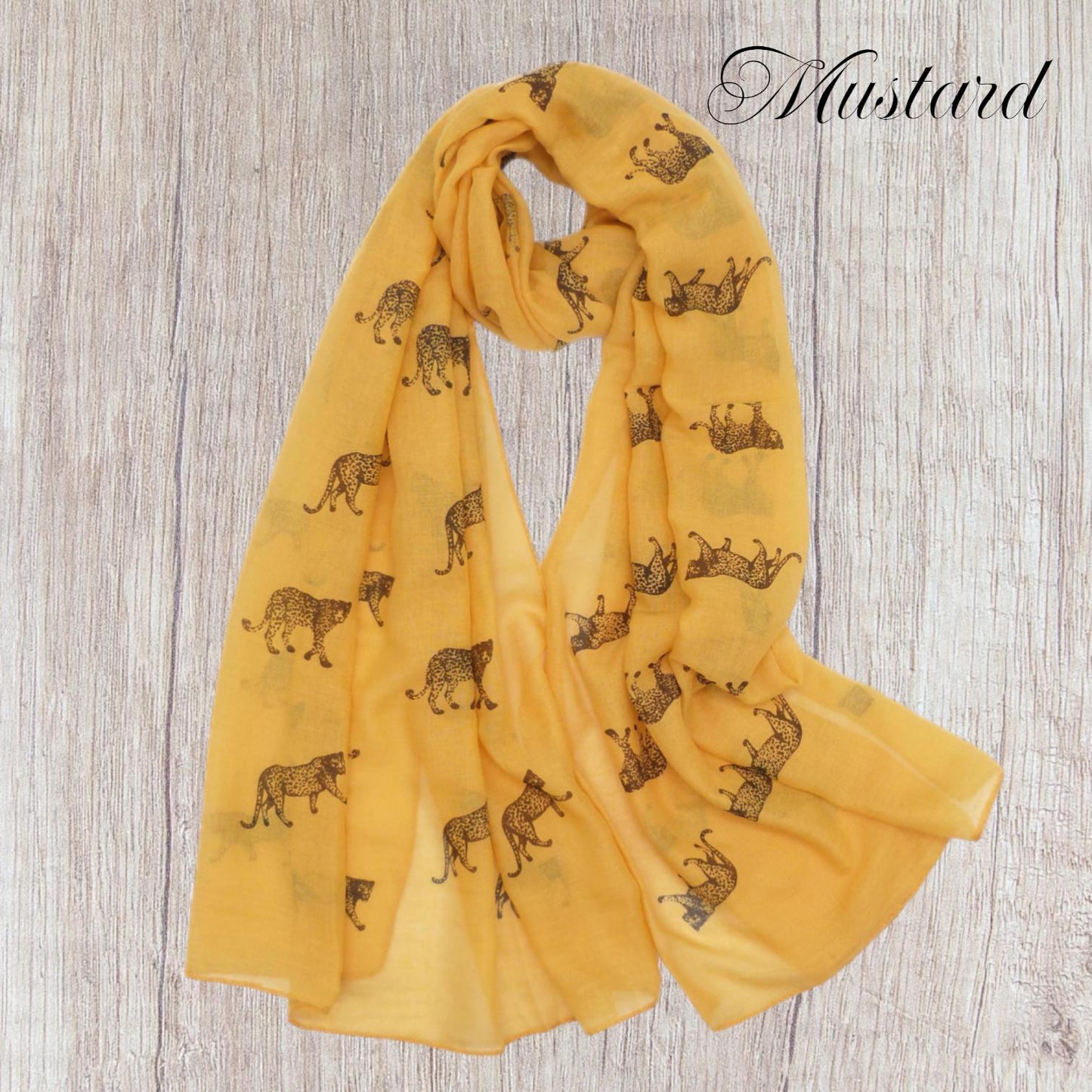 Leopard Print Scarf: All Seasons Shawl Wrap Comes with a gift bag
