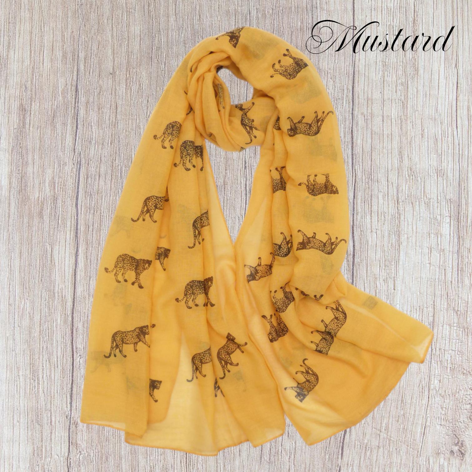 Leopard Print Scarf: All Seasons Shawl Wrap Comes with a gift bag