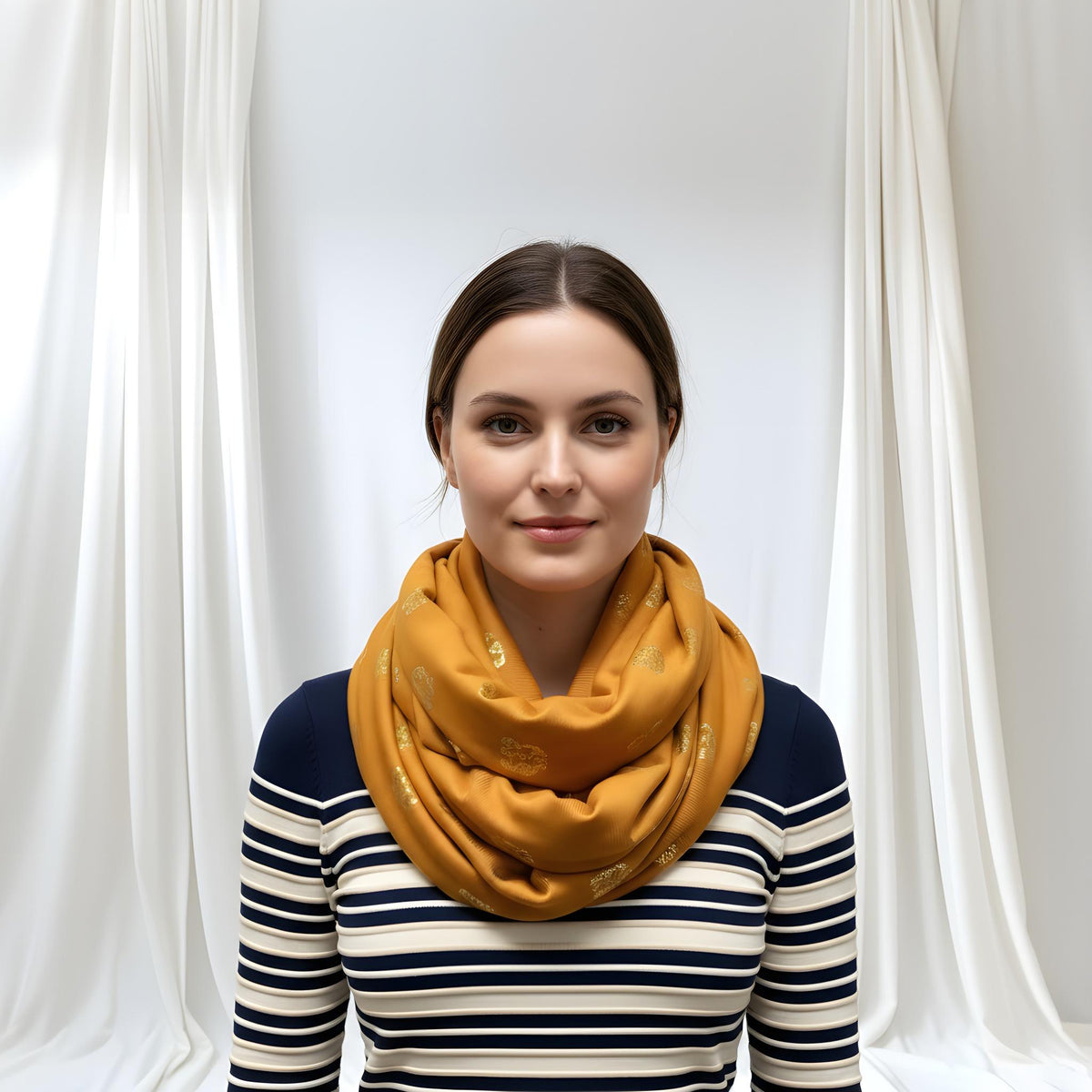 Lightweight Glitter Elephant Snood Infinity Scarf Comes with a gift bag