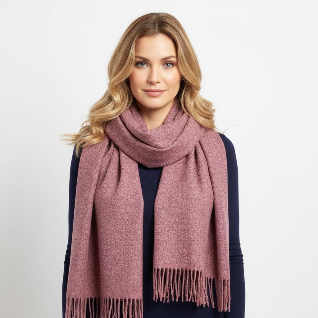Soft Cashmere Feel Wrap Scarf Unisex Plain Scarves Wrap Shawl Comes with a gift bag