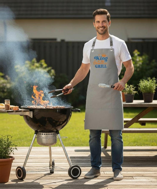 Embroidered Personalized Apron for Cooking Lovers| Personalized Gifts for Birthdays, Christmas| Chef Aprons for Men