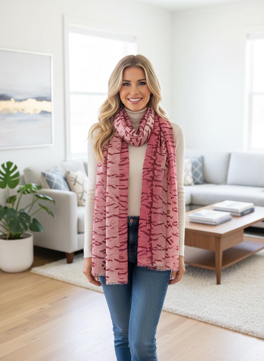 Zebra Strips Print Shawl Wrap Scarf All Seasons Scarves Comes with a gift bag