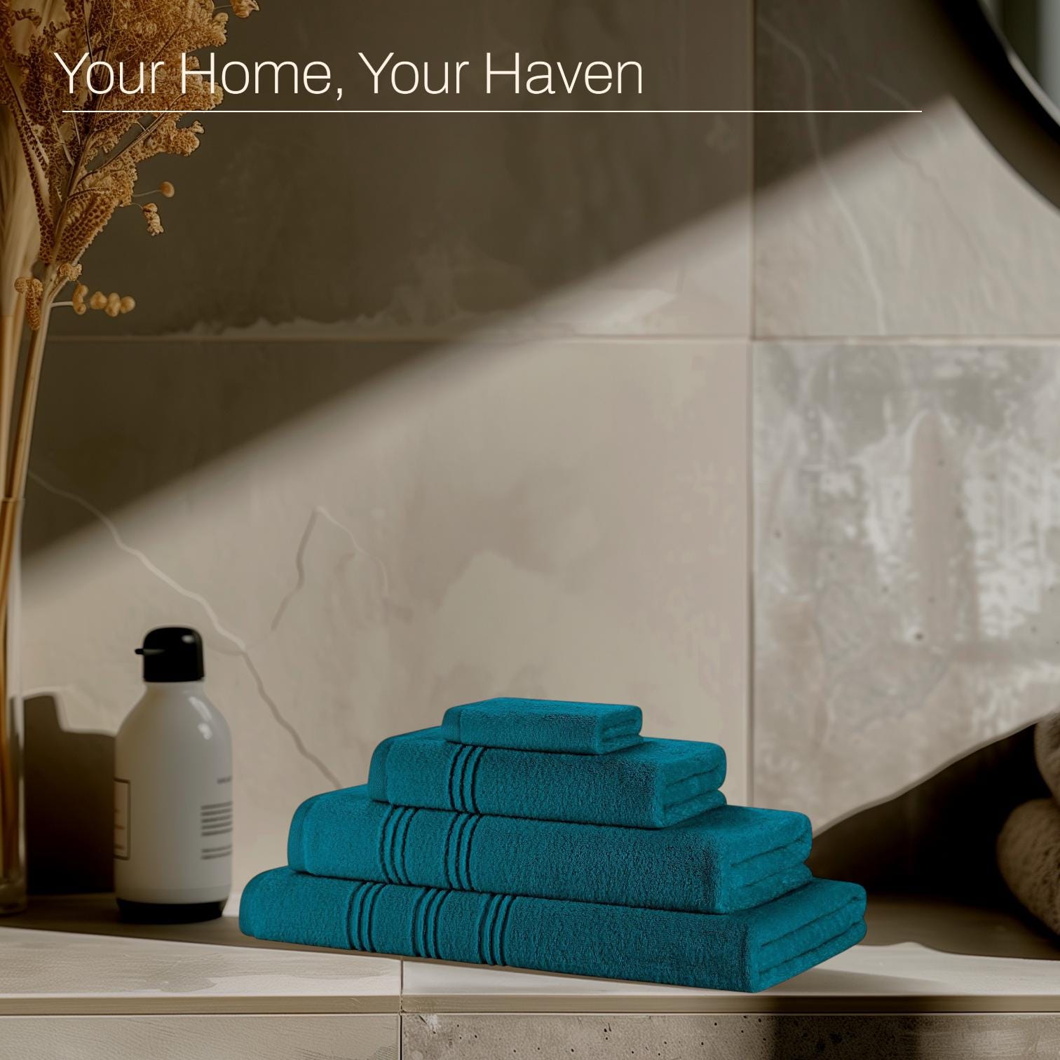 Crown Embroidered Facecloths, Hand Towels, Bath Towels & Bath Sheets – Custom Initials Comes with a gift bag