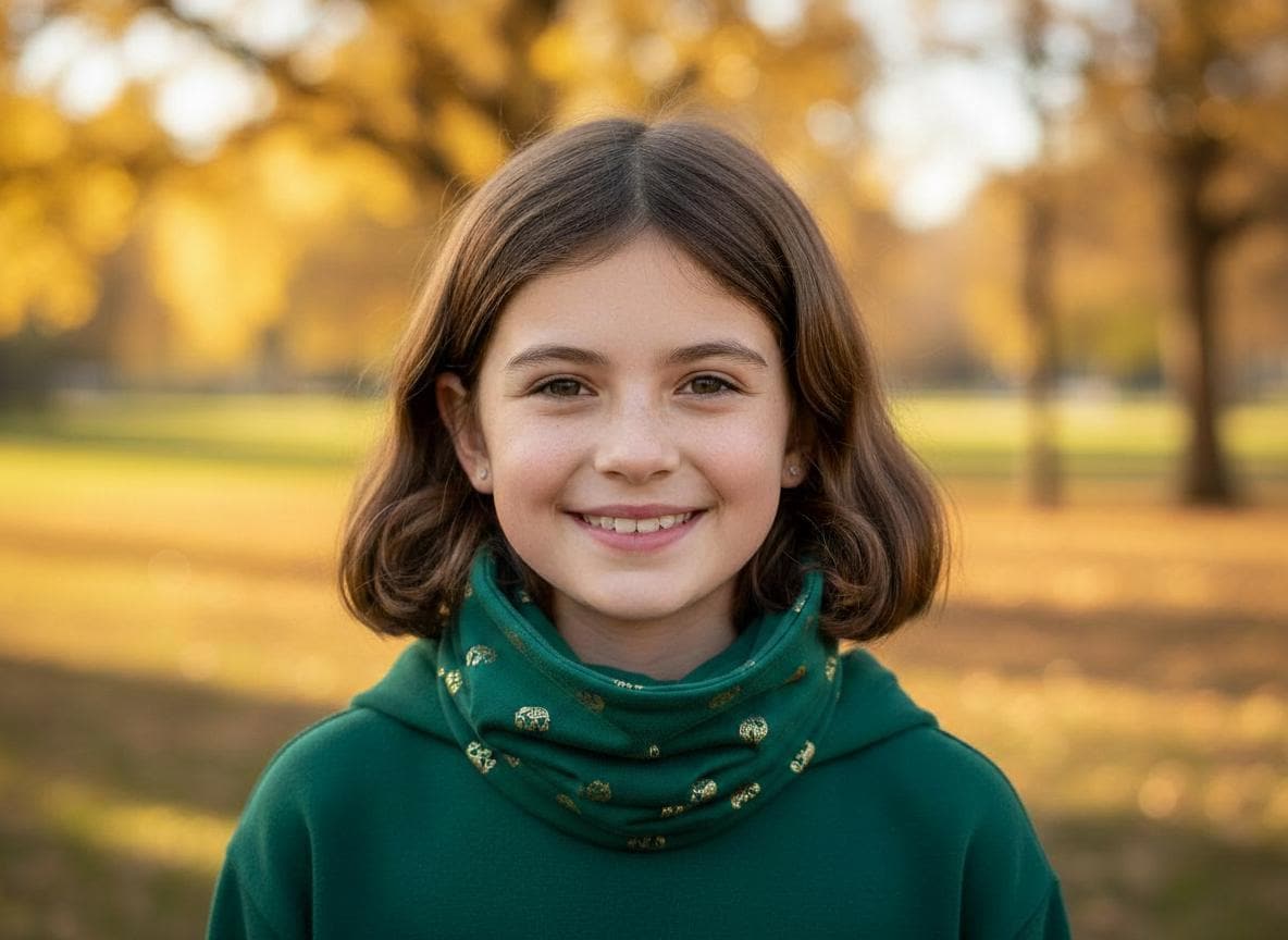Glitter Elephant Kids Snood Lightweight Infinity Scarf