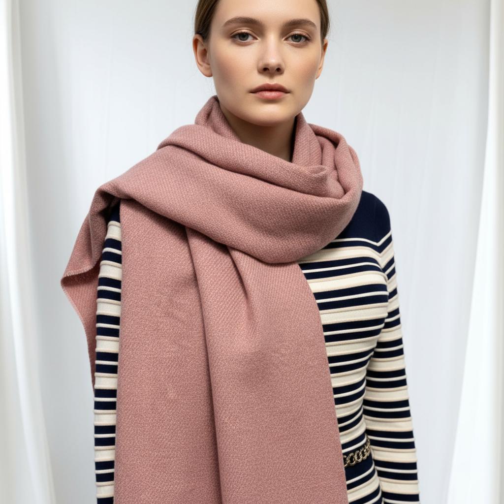 Personalised Embroidered Scarf Wrap Pashmina, Gifts For Her, Teacher Gifts Comes with a gift bag