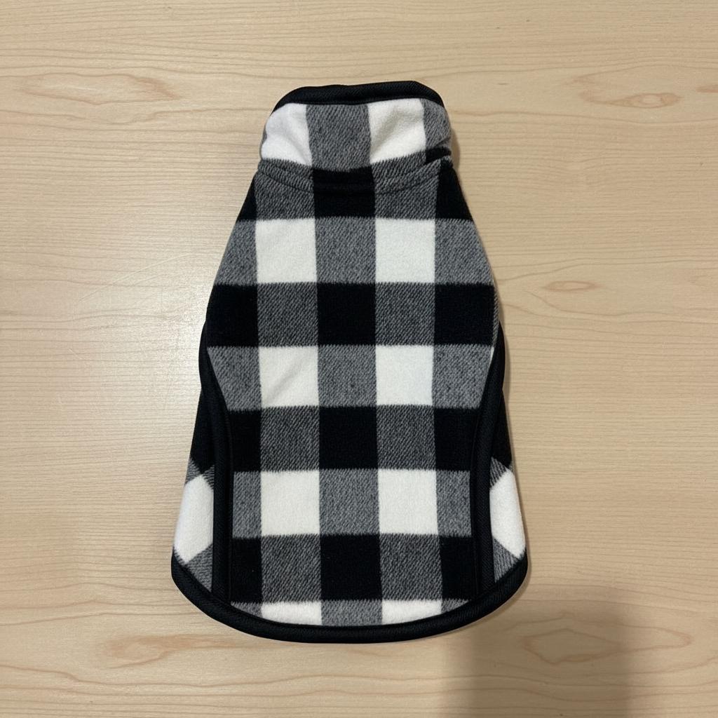 Fleece Dog Jacket | Cozy Warm Pet Coat | Adjustable Belly Strap | Winter Autumn Spring Dog Sweater | Handmade