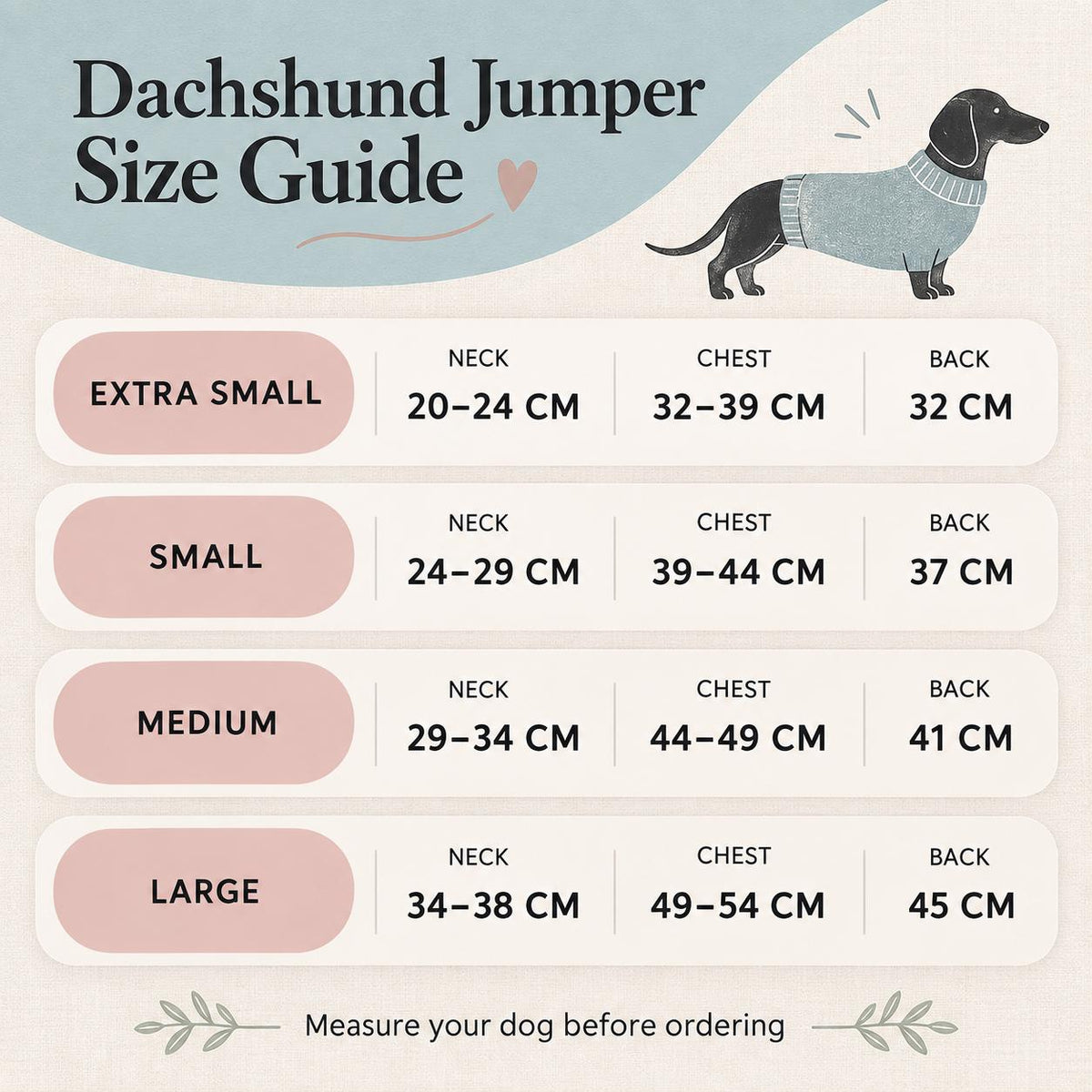Sausage Dog Cosy Fleece Dog Coat – Cream & Burgundy Two-Tone Sweater | Soft Pullover Jacket Handmade Pet Apparel