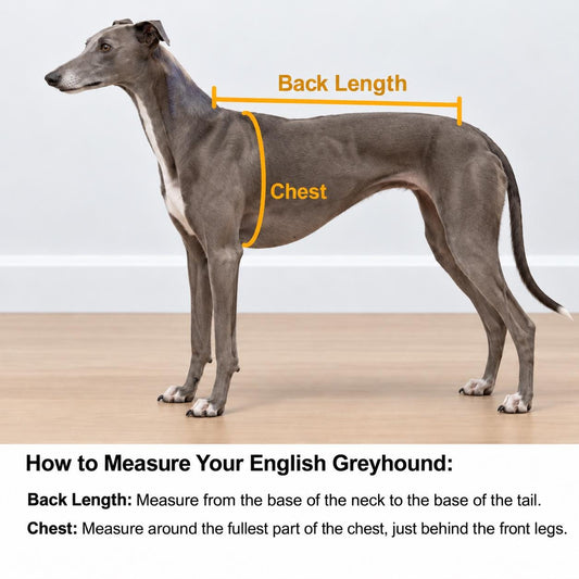 English Greyhound Fleece Jumper, Turtle Neck Dog Pyjamas, Greyhound Winter Top, Soft Fleece Greyhound Clothes